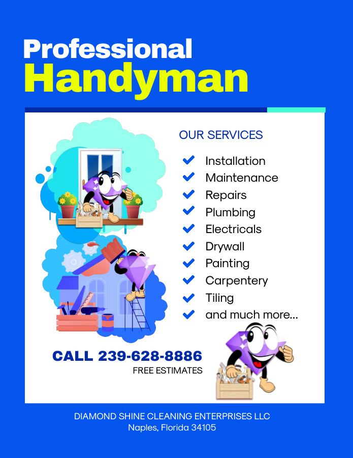 Handyman | Diamond Shine Cleaning Enterprises LLC Diamond Shine Cleaning Enterprises LLC
