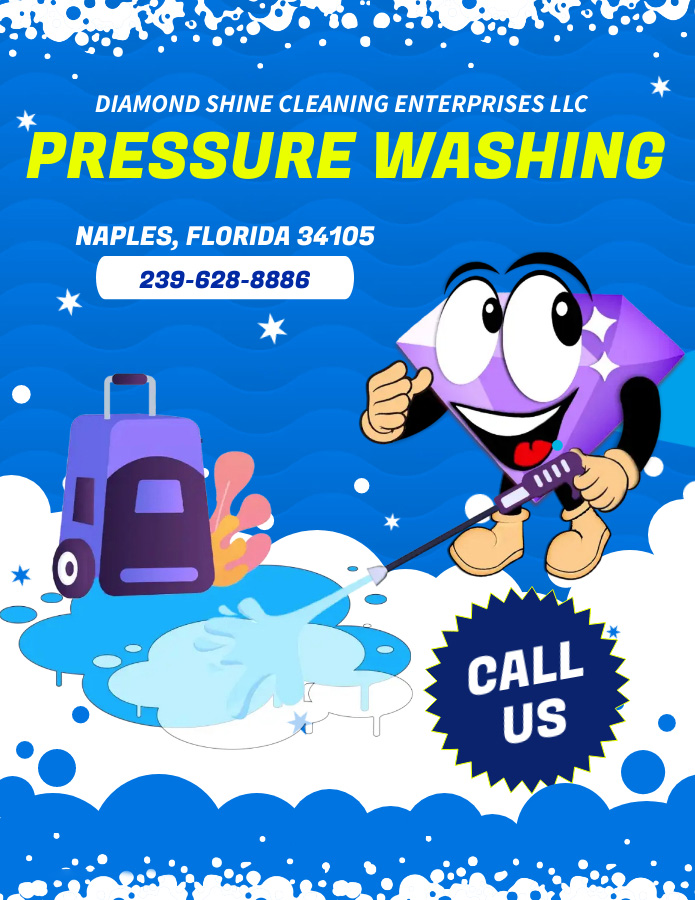 Power/Pressure Washing Naples, Fort Myers Beach | Rough Cleaning Services Diamond Shine Cleaning Enterprises LLC